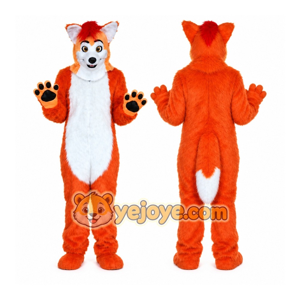 Fox Dog Mascot Costume
