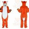 Fox Dog Mascot Costume