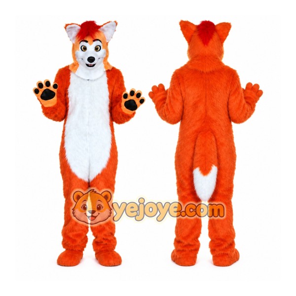 Fox Dog Mascot Costume