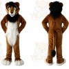 Fox Dog Wolf Husky Lion Cartoon Mascot Costume