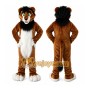 Brown Lion Mascot Costume