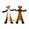 Fox Wolf Fursuit Mascot Costumes Fox Wolf Fursuit Mascot Costumes