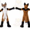 Fox Wolf Fursuit Mascot Costumes