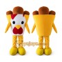 Fried Chicken Mascot Costume Food Mascots