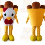 Fried Chicken Mascot Costume Food Mascots