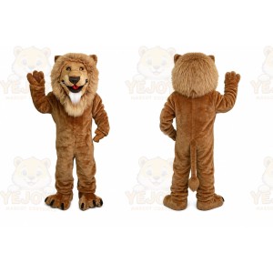 Friendly Lion Mascot Costume for Adult
