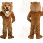 Friendly Lion Mascot Costume for Adult