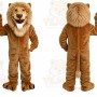 Friendly Lion Mascot Costume