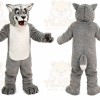 Friendly Wolf Mascot Costume
