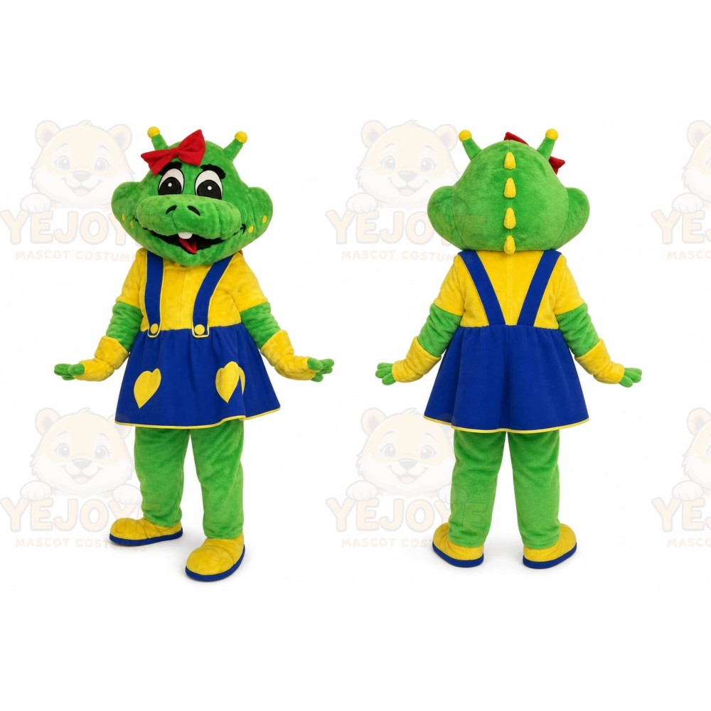 Frog Girl Mascot Costume