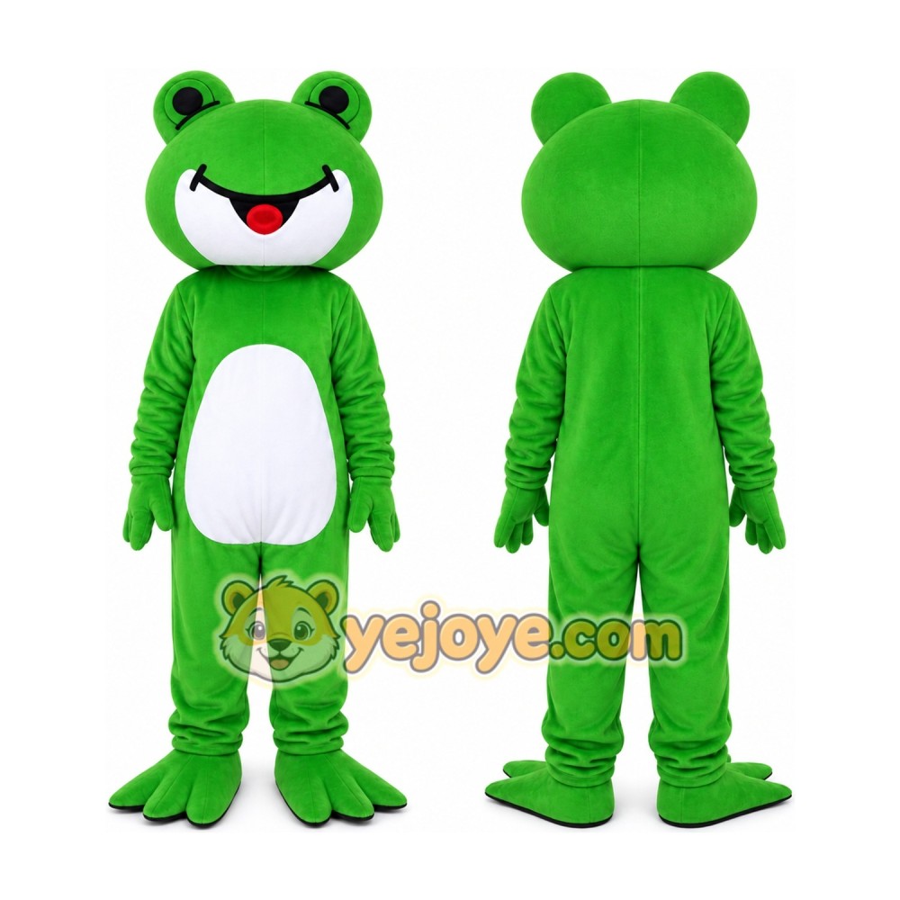 Frog Mascot Costume for Adult Frog Mascot Costume for Adult