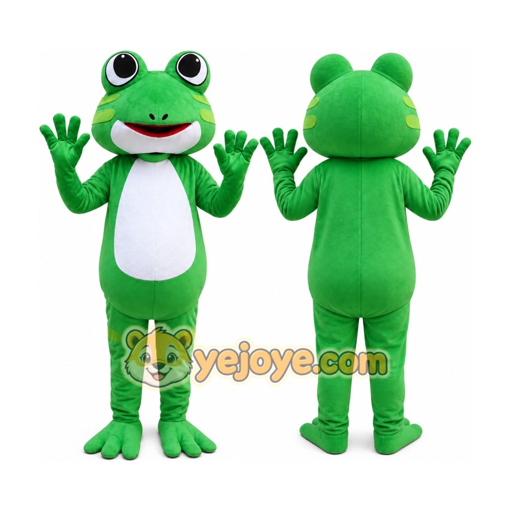 Frog Mascot Costume for Adults Frog Mascot Costume for Adults