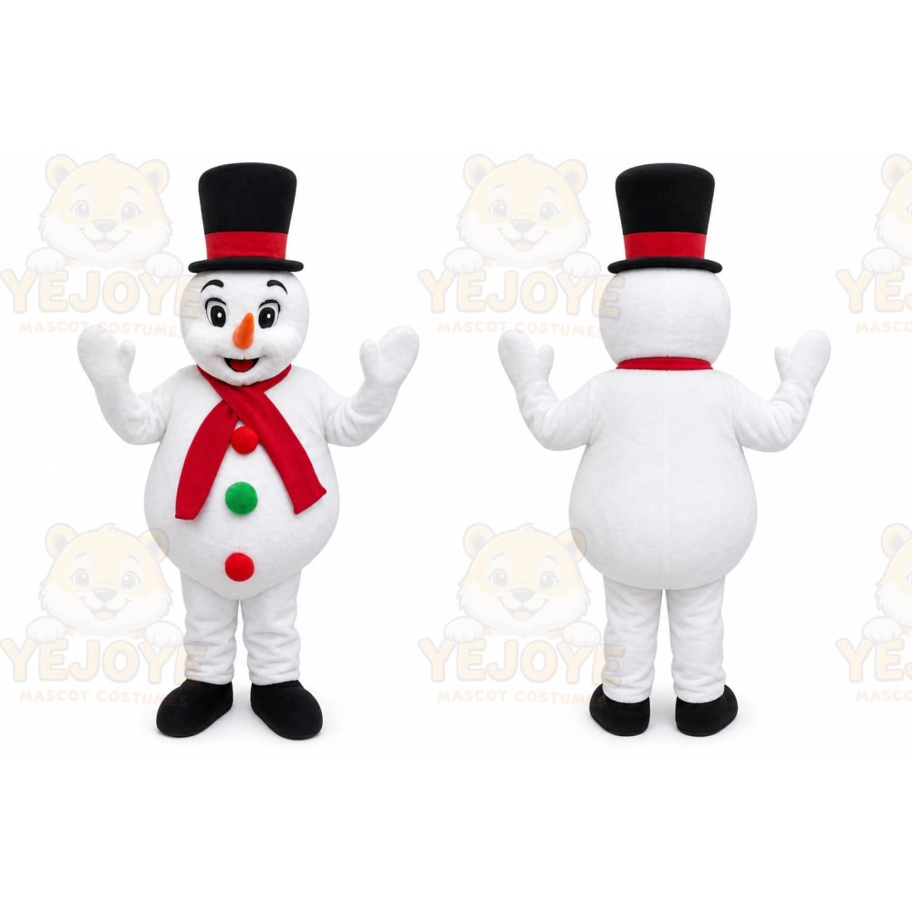 Frosty The Snowman Mascot Costume Party Character