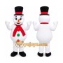 Frosty The Snowman Mascot Costume Party Character