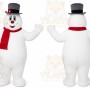 Frosty The Snowman Mascot Costume