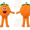 Fruit Oranges Mascot Costume Fruit Cartoon