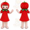 Fruit Strawberry Girl Mascot Costumes