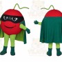Fruit vegetables Cherry Superhero Mascot Costumes