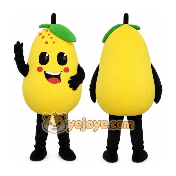 Fruits And Vegetables Pears Mascot Costume