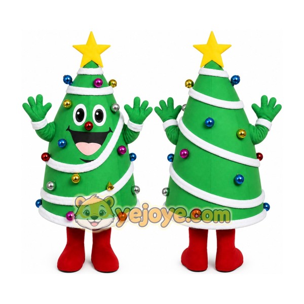 Christmas Tree Mascot Costume
