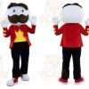 Funny Adult Clown Mascot Costume