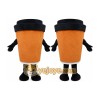 Funny Adults Coffee Cup Mascot Costume Funny Adults Coffee Cup Mascot Costume
