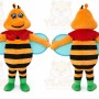 Funny Bee Gentleman Mascot Costume