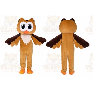 Funny Brown Owl Mascot Costume
