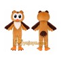 Funny Brown Owl Mascot Costume