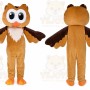 Funny Brown Owl Mascot Costume