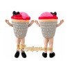 Funny Cake Mascot Costume Funny Cake Mascot Costume