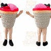 Funny Cake Mascot Costume