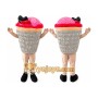Funny Cake Mascot Costume