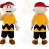 Funny Cartoon Character Charlie Mascot Costume