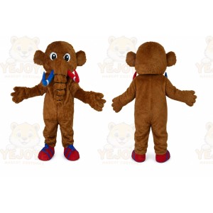 Funny Elephant Mascot Costume Mammoth Mascot Outfits