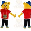 Funny Harry Bear Mascot Costume