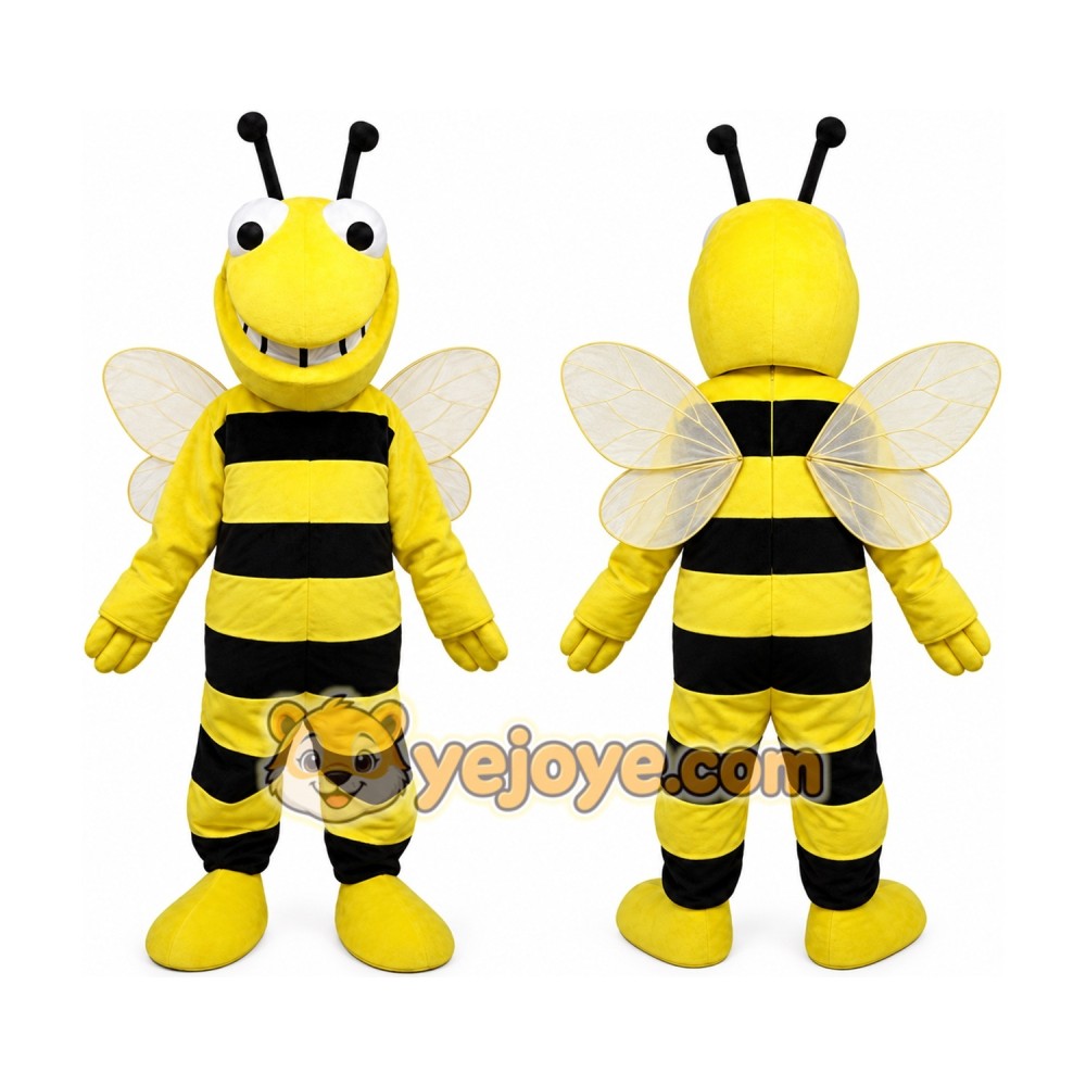 Funny Honey Bee Mascot Costume for Party Funny Honey Bee Mascot Costume for Party