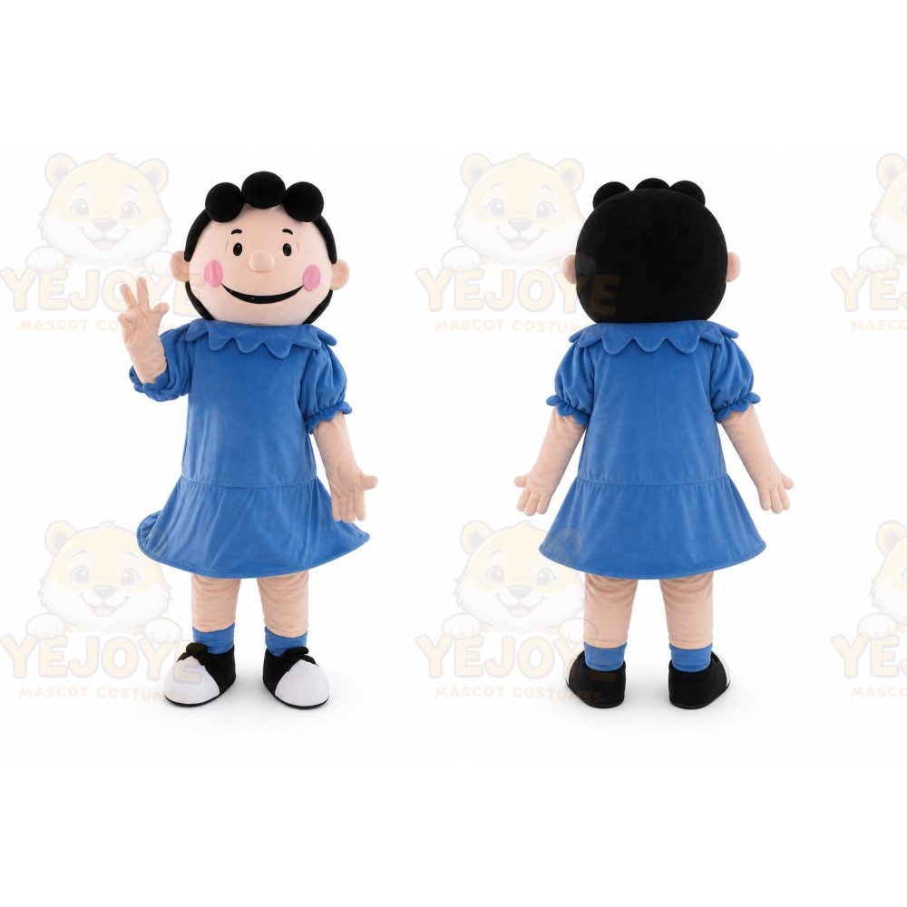 Funny Lady Girl Mascot Costume