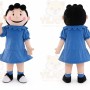 Funny Lady Girl Mascot Costume