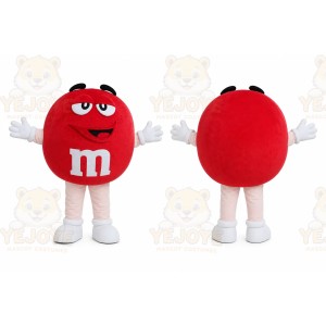 Funny M Bean & M Chocolate Candy Colors Beans Mascot Costume