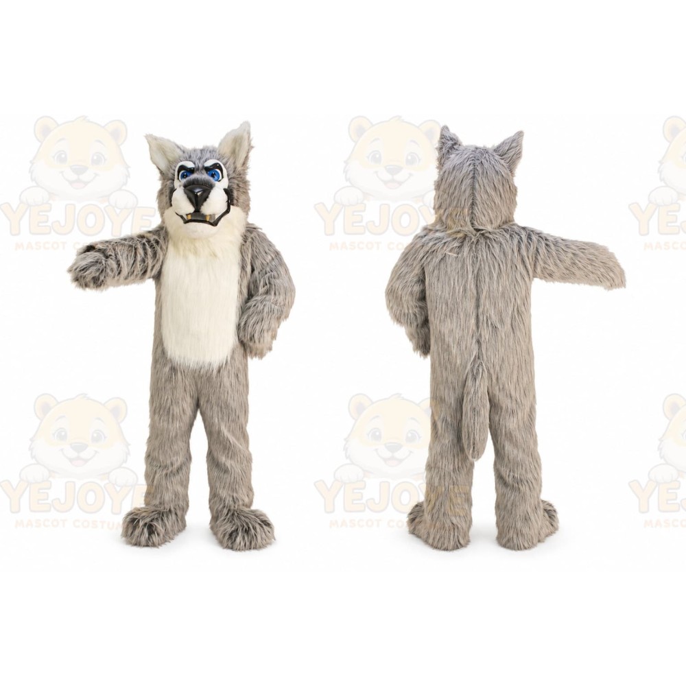 Alpha Wolf Mascot Costume