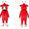 Funny Red Bull Mascot Costume for Sports