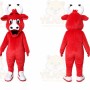 Funny Red Bull Mascot Costume for Sports