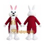Funny White Easter Bunny Rabbit Mascot Costume