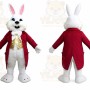 Funny White Easter Bunny Rabbit Mascot Costume