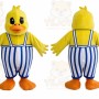 Funny Yellow Duck Mascot Costume for Party