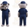 Fur Teddy Bear Mascot Costume