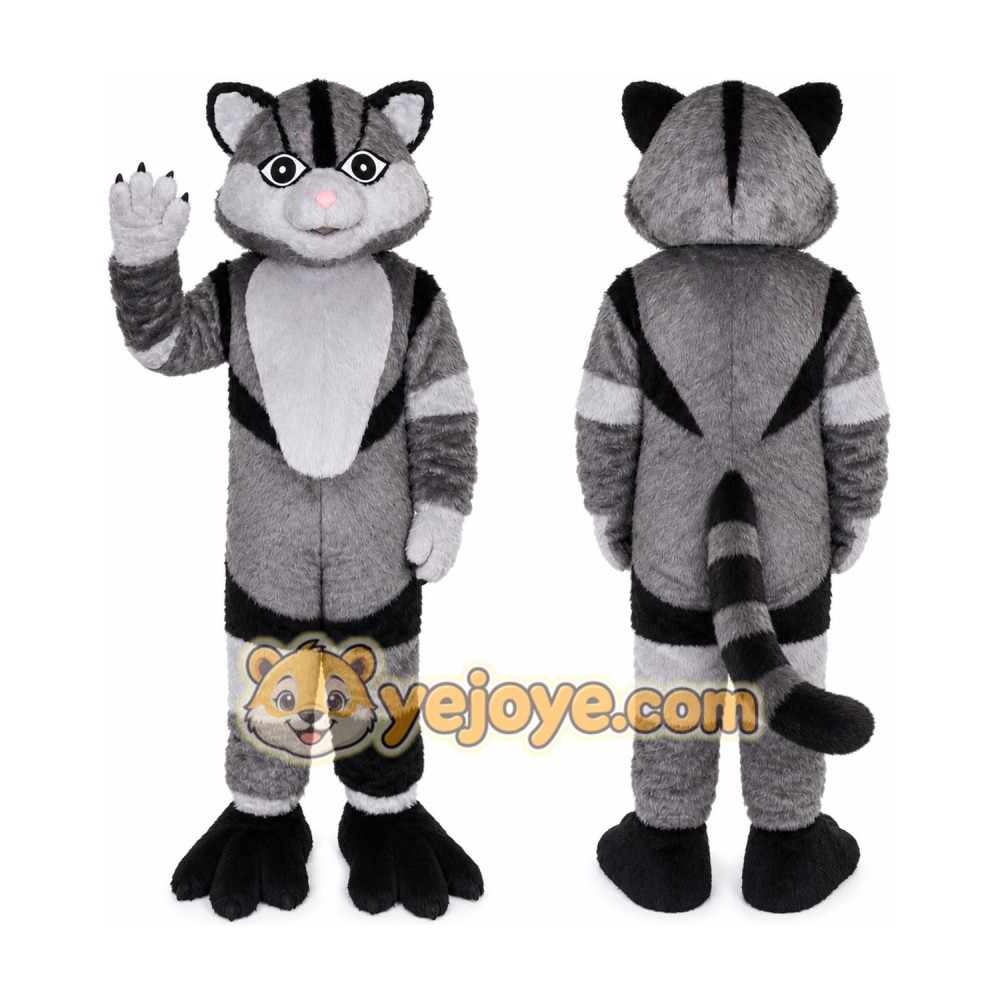 Furry Cat Mascot Costume for Adult Furry Cat Mascot Costume for Adult