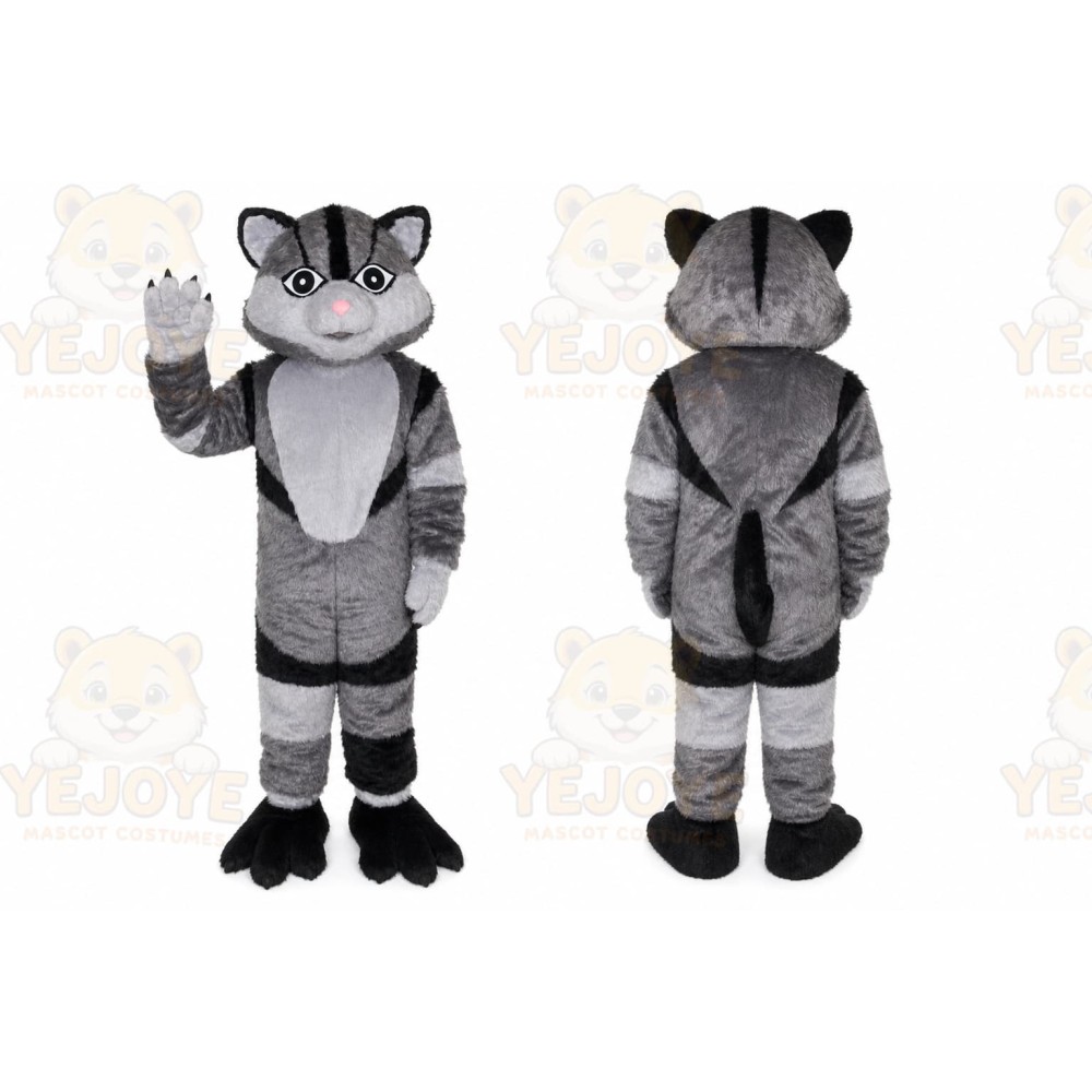 Furry Cat Mascot Costume for Adult