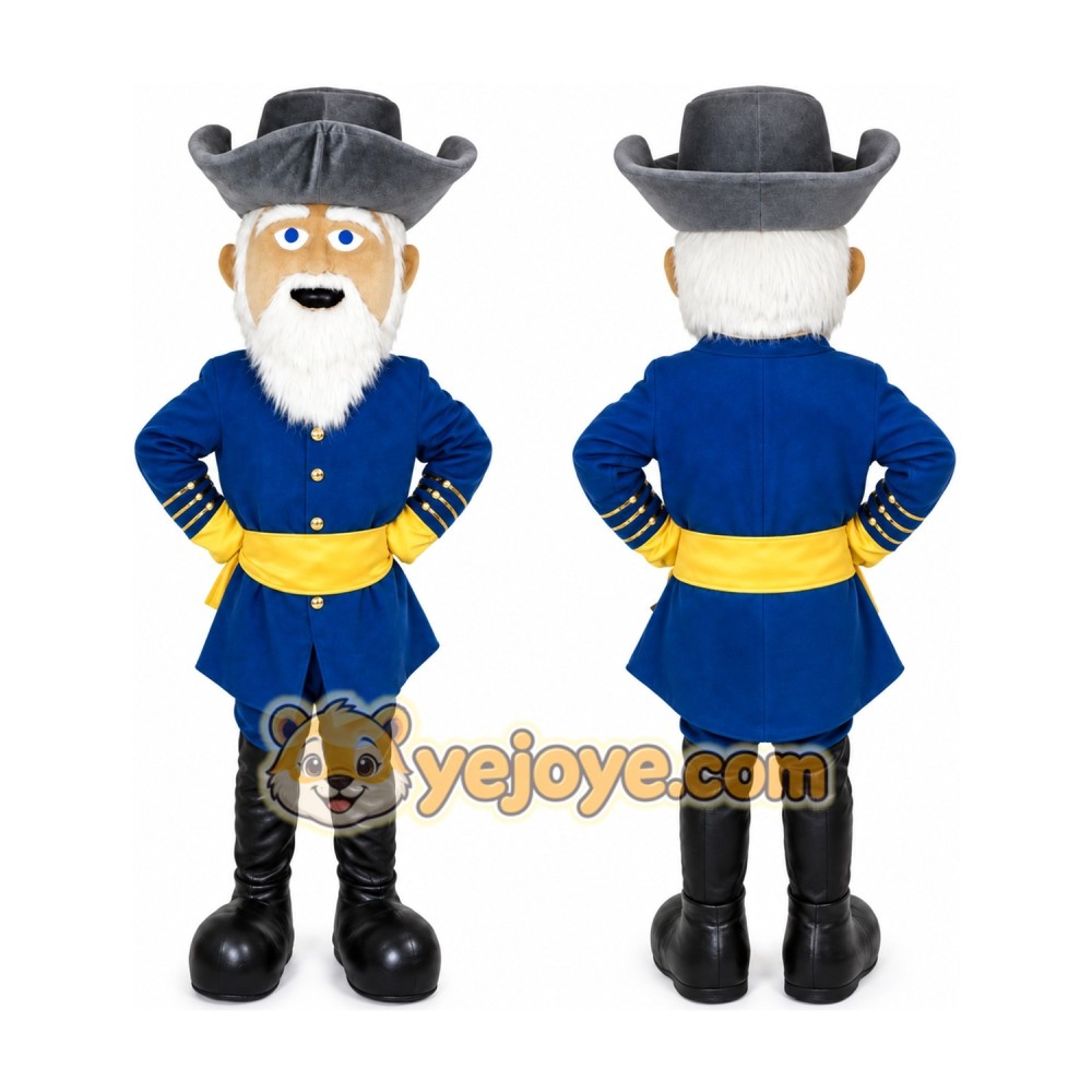 General Civil War Mascot Rebel Costume
